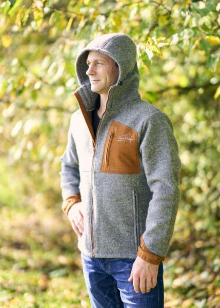 kraxl Herren Merinowoll-Jacke Bernhard | kraxl Kletterbekleidung